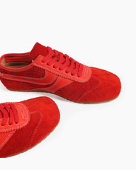 Color Pop Retro Suede Nappa Leather Sneakers