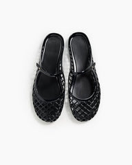 Shadow Night Lattice Anti-Slip Openwork Sandals