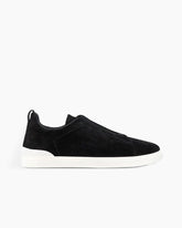 Men's Triple Stitch Suede Sneakers