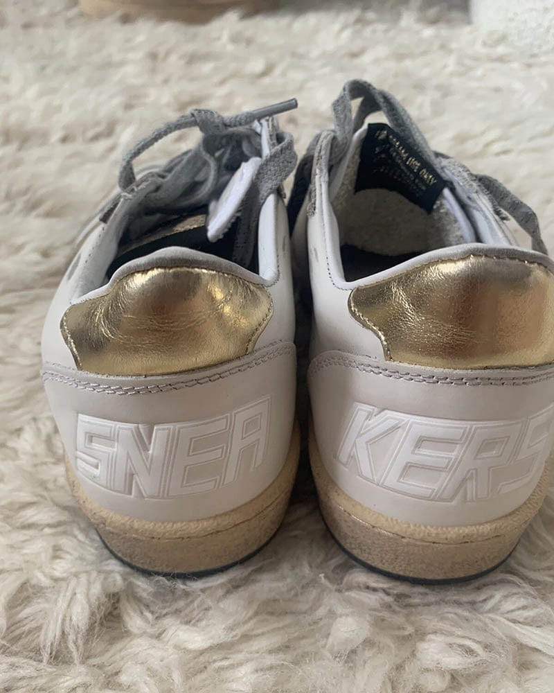 Women's Ball Star Leather Sneakers