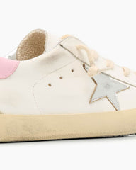Girl's Superstar Leather Low-Top Sneakers, Kids