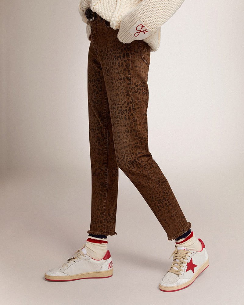 White Nappa Leather Sneaker with Star and Heel Tab