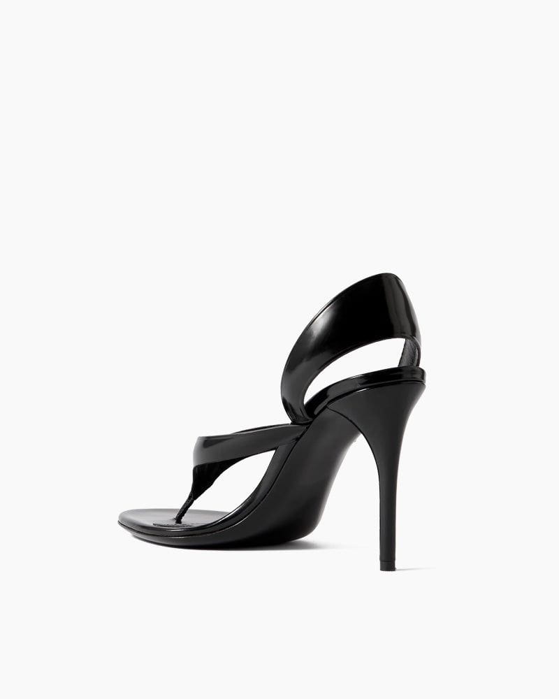 Infradito Sandals in Laminated Leather