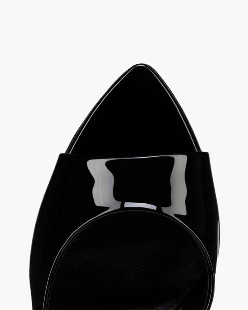 Miss Series - 55mm Leather Block Heel Sandals