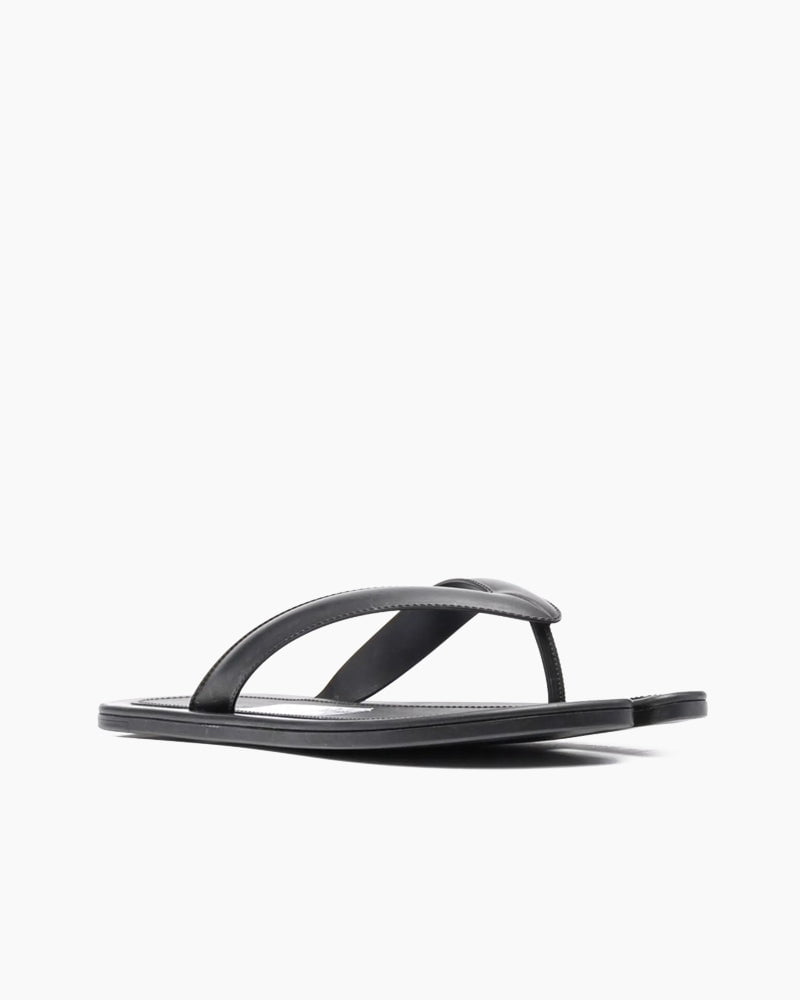 Black Tabi Flip-Flops Minimalist Sandals